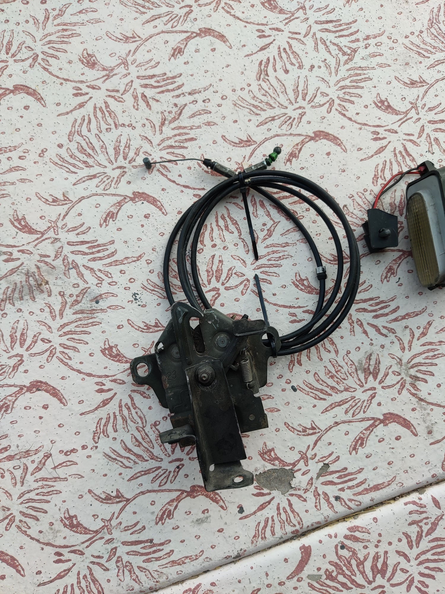Exterior Body Parts - 93 FD Hood Latch with Cable - Used - 0  All Models - Tucson, AZ 85742, United States