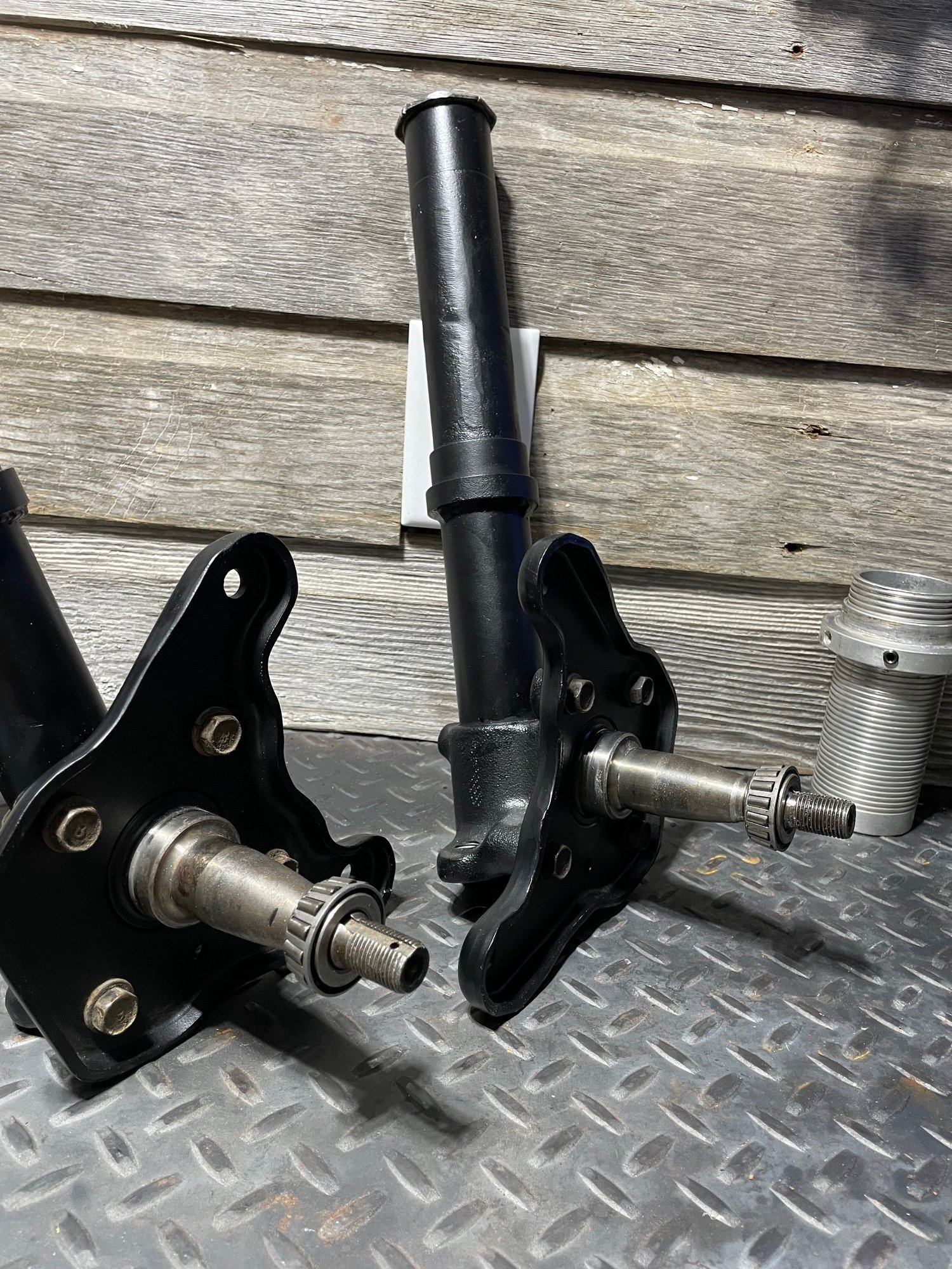 Steering/Suspension - Coilover-Ready Front Spindles - Used - 1978 to 1985 Mazda RX-7 - Minot, ND 58703, United States