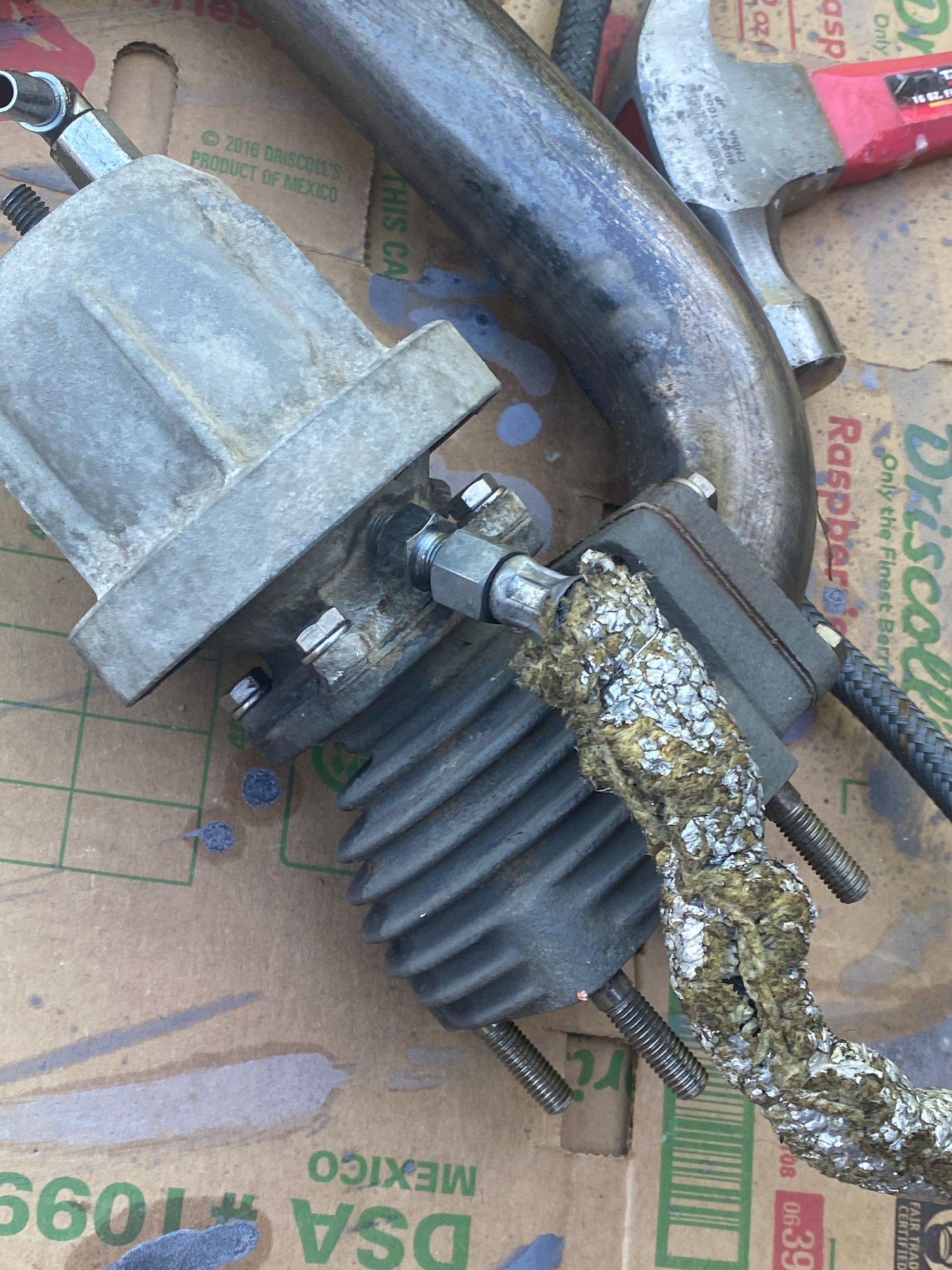 Engine - Exhaust - T4 tubular manifold and greddy wastegate - Used - 1992 to 2002 Mazda RX-7 - Bothell, WA 98012, United States