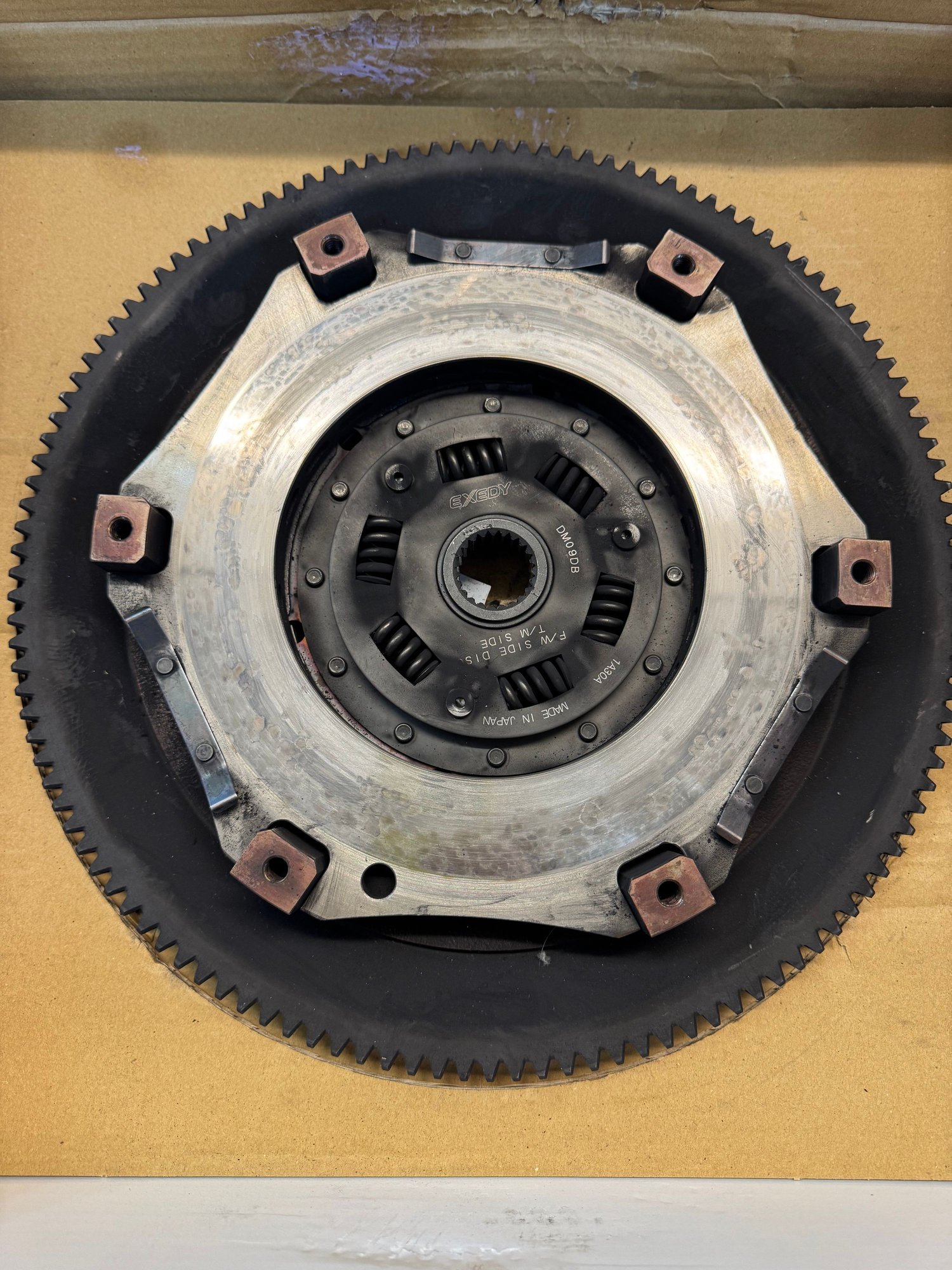 Drivetrain - Exedy hyper multi twin disc clutch FD - Used - 1993 to 1995 Mazda RX-7 - Leonardtown, MD 20650, United States