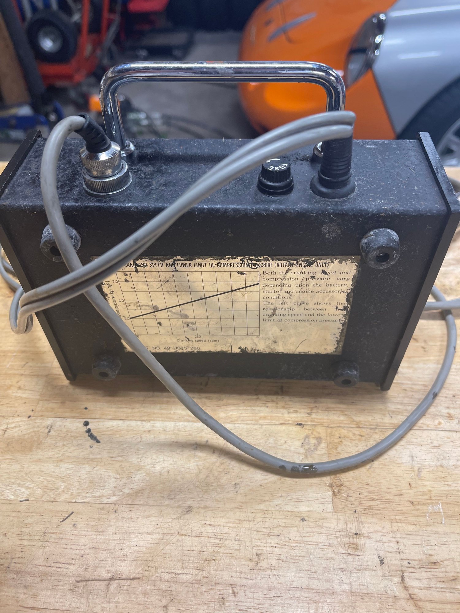 Engine - Internals - Factory Mazda Rotary Compression Gauge 13B, 12A, RX2, RX3, RX8 - Used - 1979 to 1994 Mazda RX-7 - Fernandina Beach, FL 32034, United States