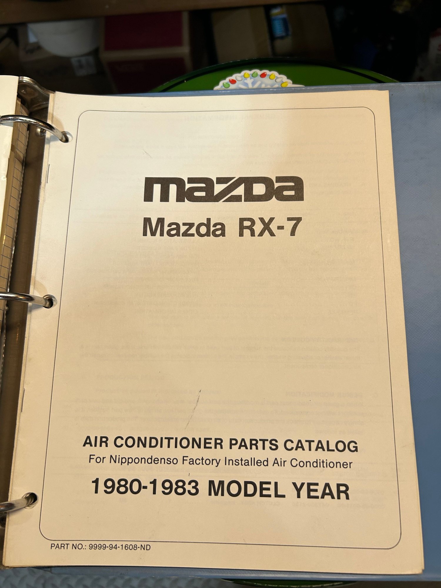 Miscellaneous - Mazda Dealer rx7 tech binder - Used - 0  All Models - West Chester, PA PA, United States