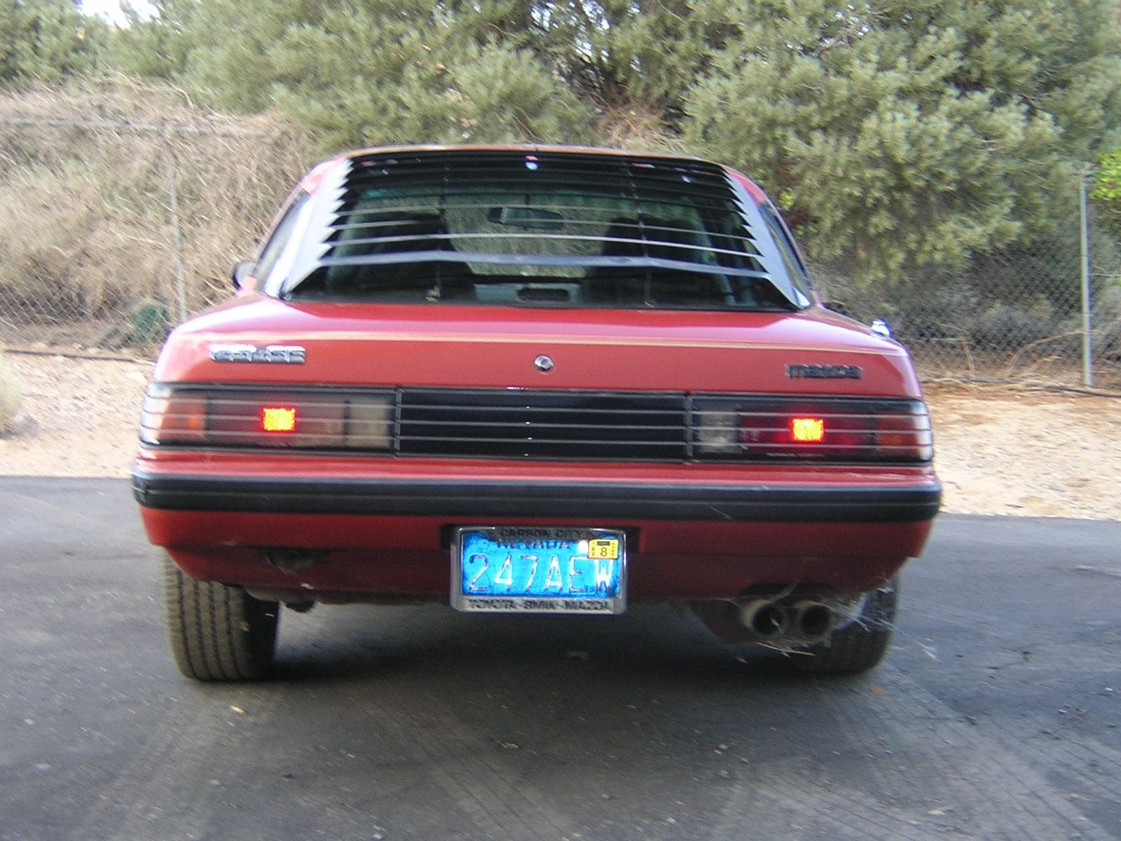 1984 Mazda RX-7 - 1984 RX-7 13B Engine Model N3 - Used - VIN JM1FB3323E0836444 - 64,370 Miles - Coupe - Orange - Gradnerville, NV 89410, United States