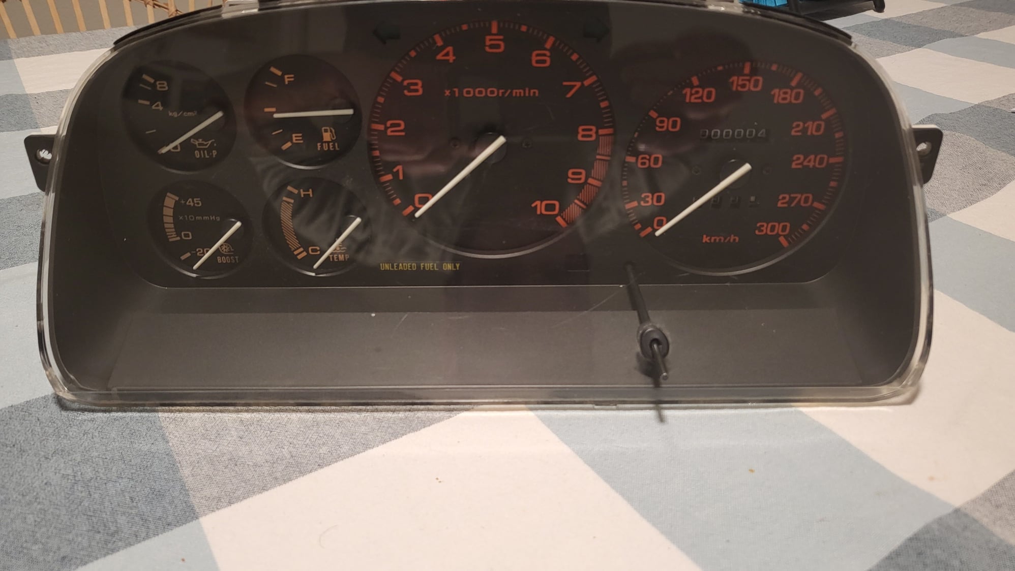 Interior/Upholstery - 10k RPM, 300 KM/HR S5 Gauge Cluster **Updated Listing** - Used - 1986 to 1991 Mazda RX-7 - Henderson, NV 89015, United States