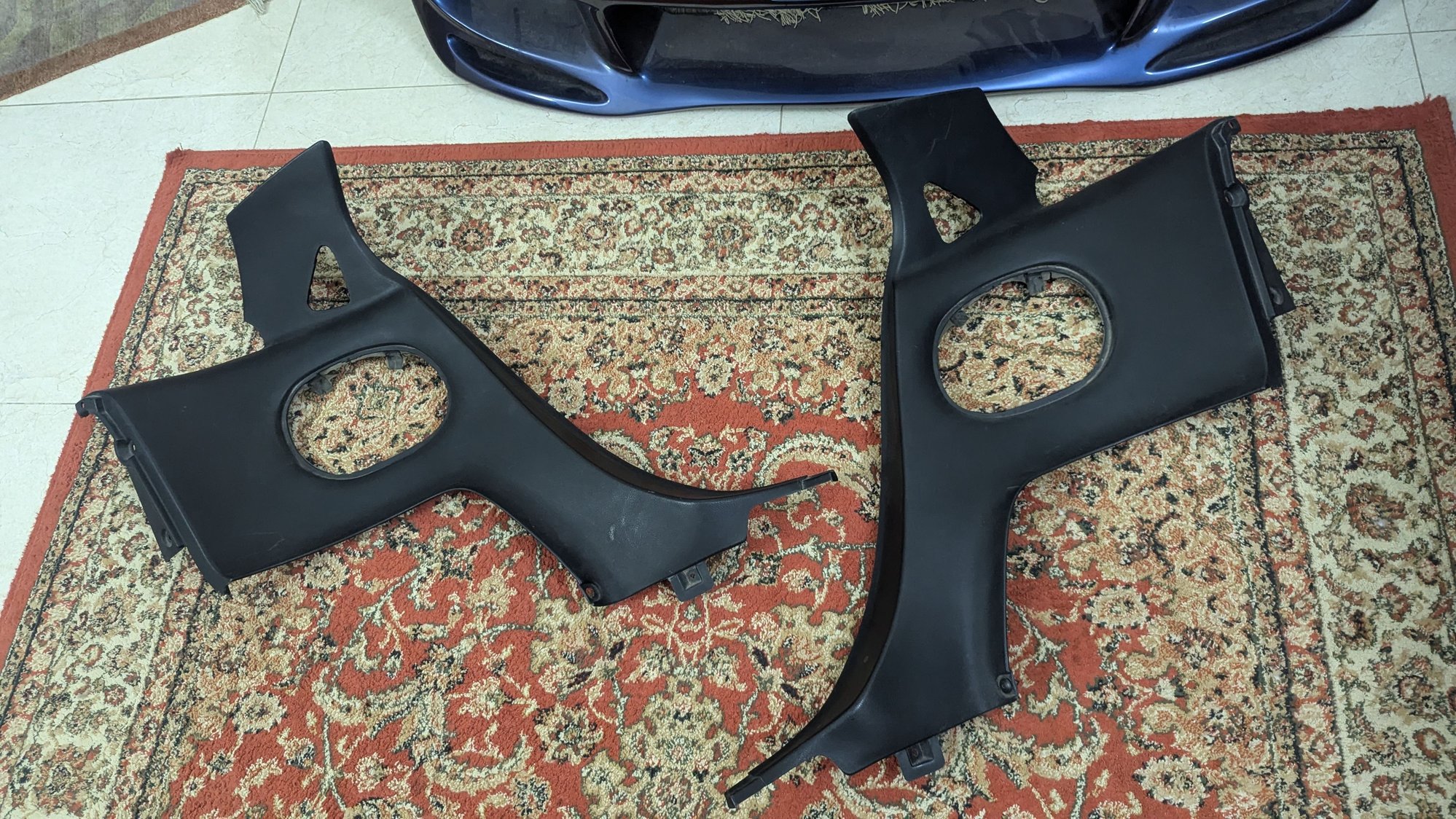 Interior/Upholstery - RX7 FD Black B Pillar Trims for Bins / JDM Seat Delete - Used - 0  All Models - Karachi, Pakistan