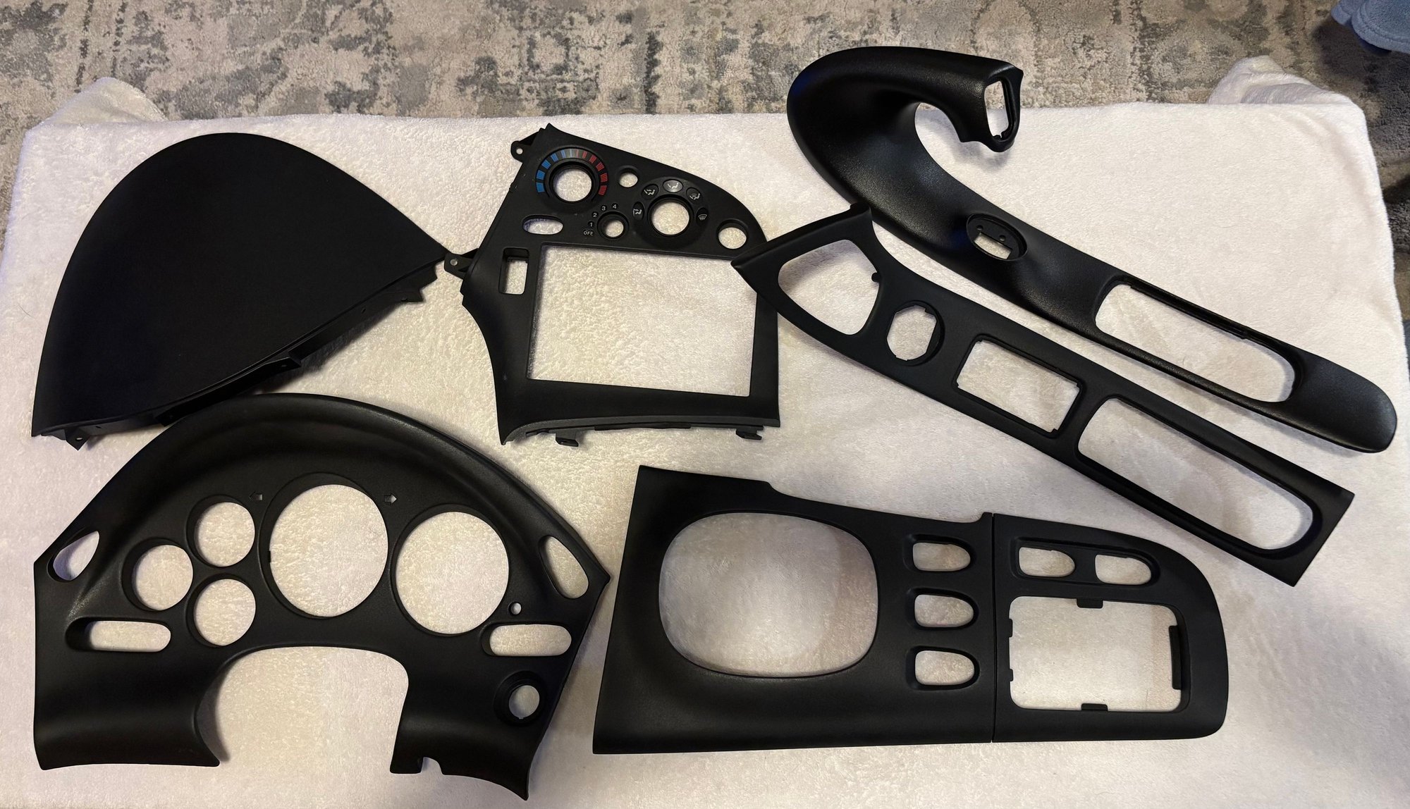 Interior/Upholstery - LHD Interior Pieces, 93-95 PowerFC, RHD Haltech ECU Mount - Used - 1993 to 1995 Mazda RX-7 - Katy, TX 77449, United States