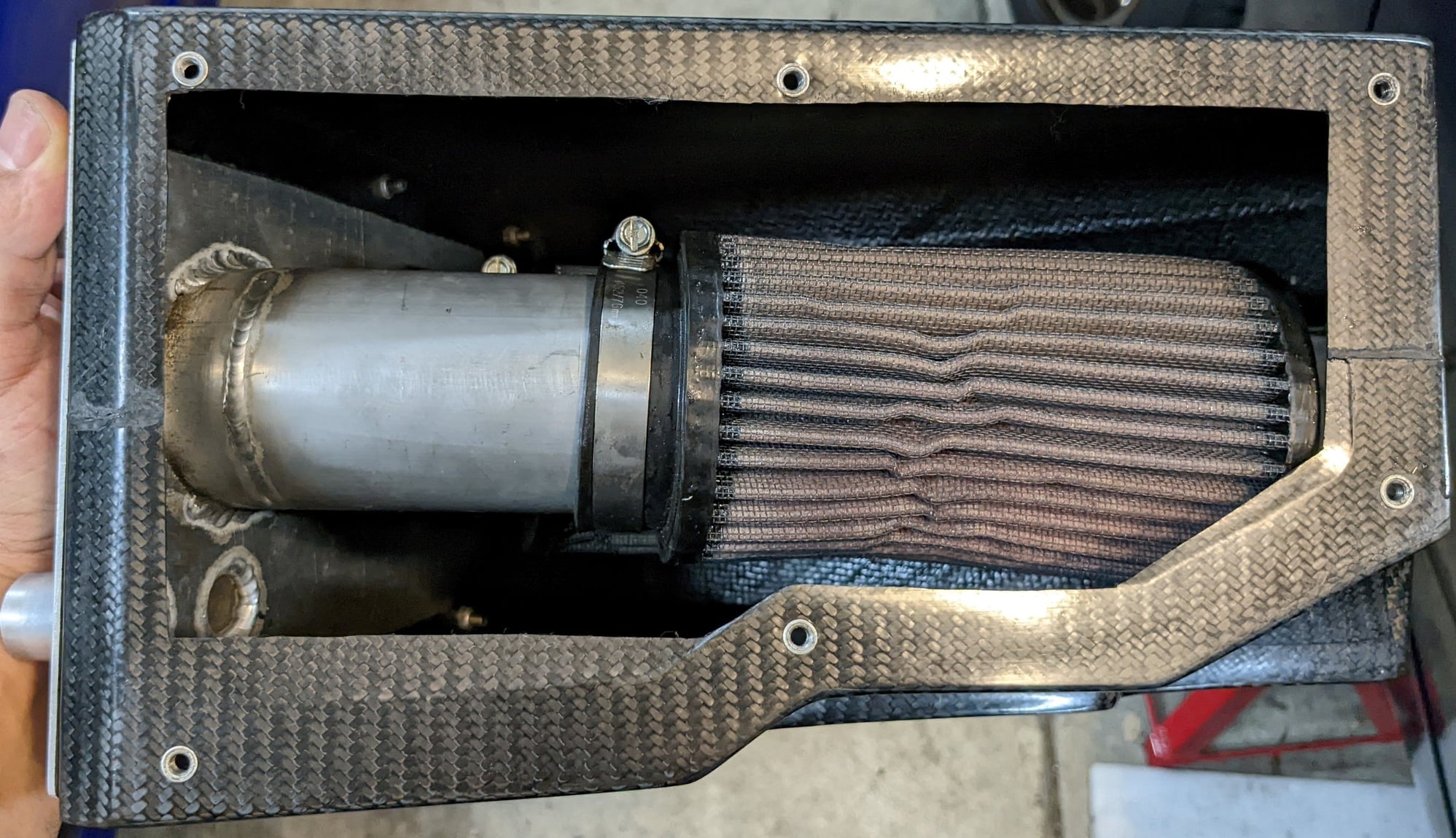 Engine - Intake/Fuel - FD3S M2 Carbon Fiber Intake Box - Used - 1993 to 2002 Mazda RX-7 - Oak Park, IL 60302, United States