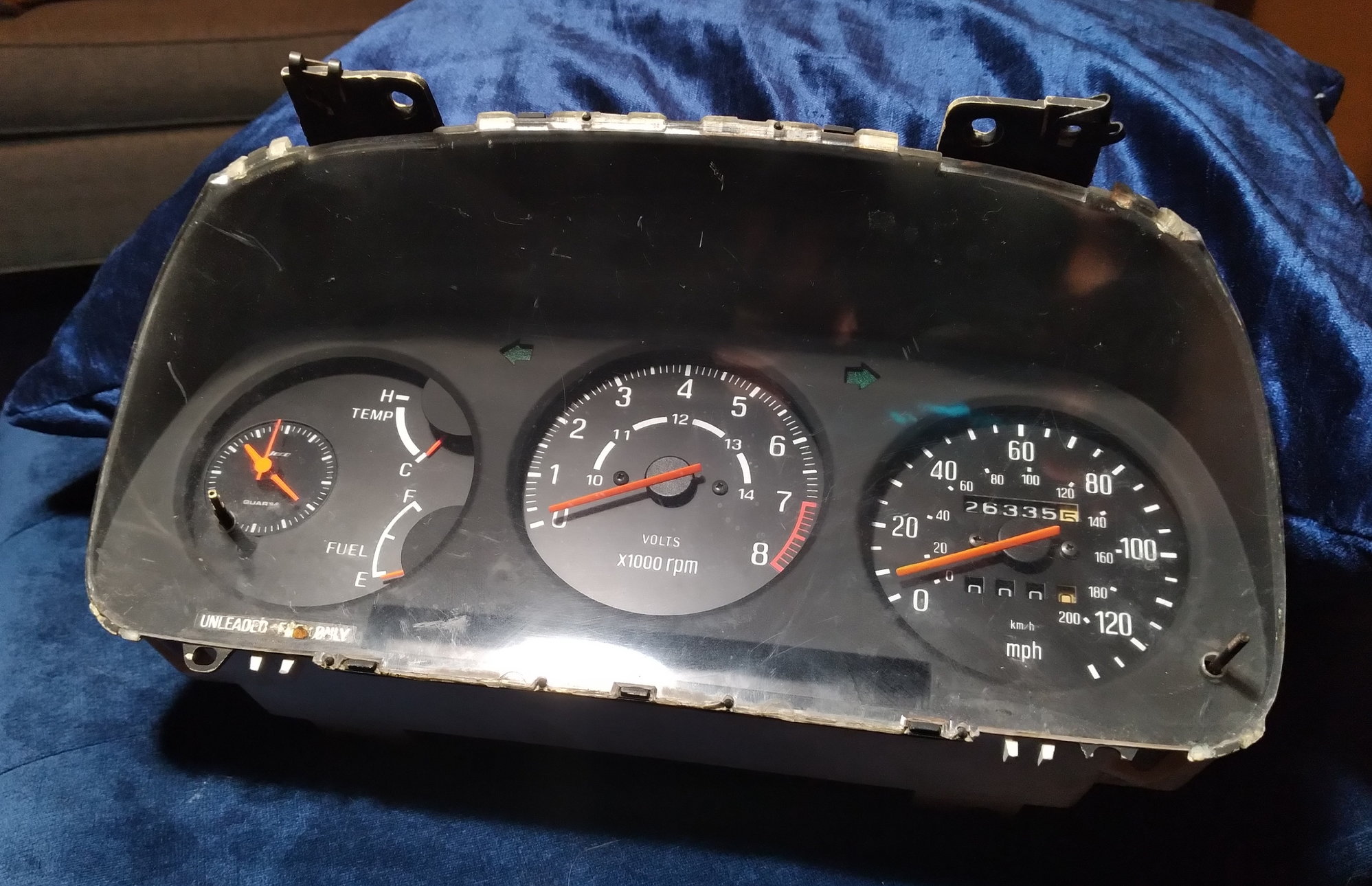 Audio Video/Electronics - 1979-80 RX7 instrument Cluster/Speedometer - Used - 1979 to 1980 Mazda RX-7 - Savannah, GA 31406, United States