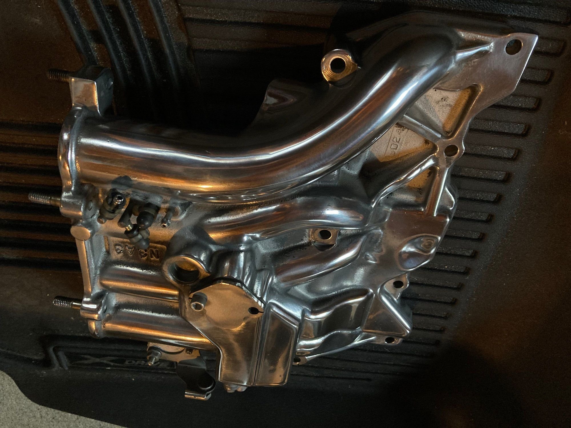 Engine - Intake/Fuel - Polished LIM & UIM - Used - 1992 to 2002 Mazda RX-7 - Seekonk, MA 02771, United States