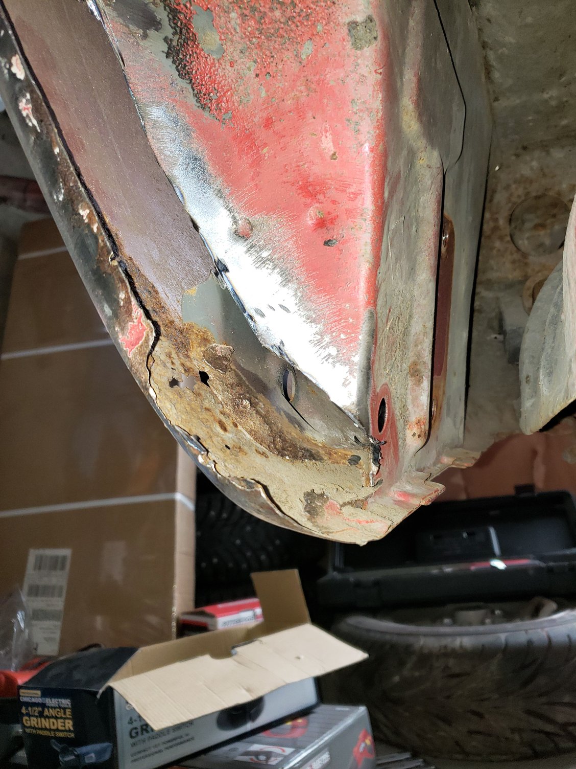 rear quarter panels for sale on Rear Wheel Well Rust Lower Rear Quarter Panel Rx7club Com Mazda Rx7 Forum