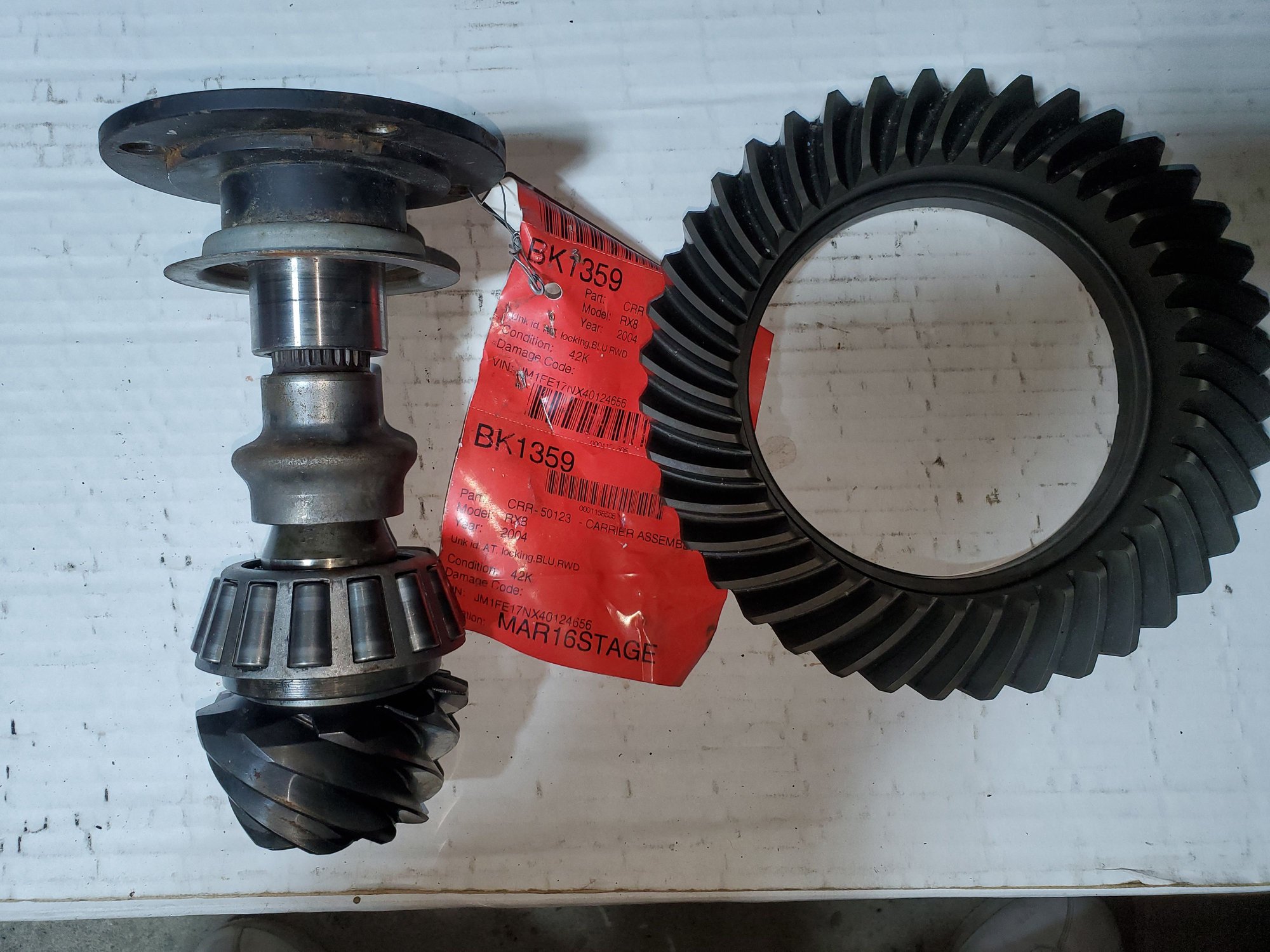 4.44 ring & pinion Mazda RX7 Forum