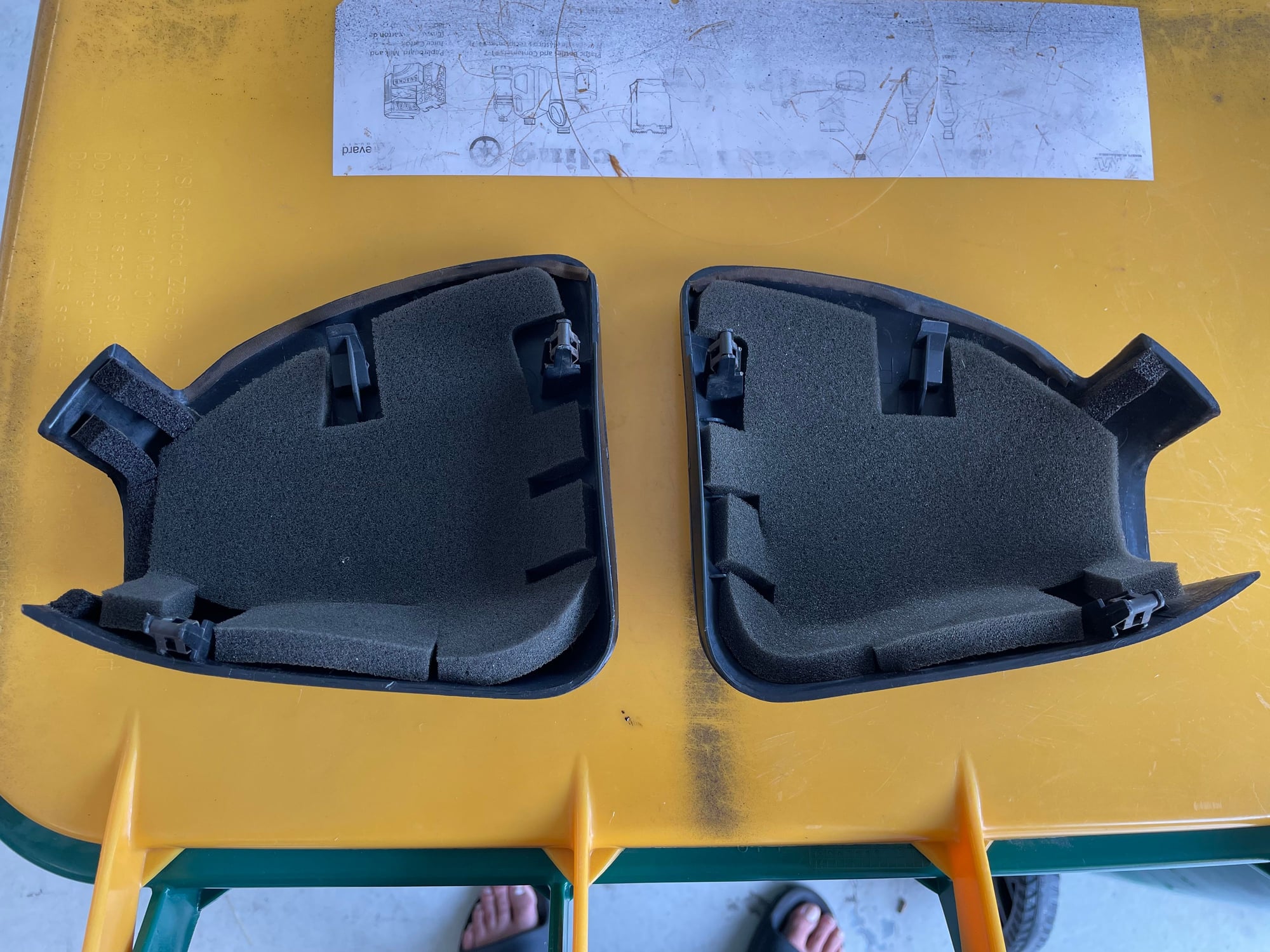 Interior/Upholstery - FD shock tower caps - black $75 shipped - Used - 1993 to 1995 Mazda RX-7 - Melbourne, FL 32940, United States