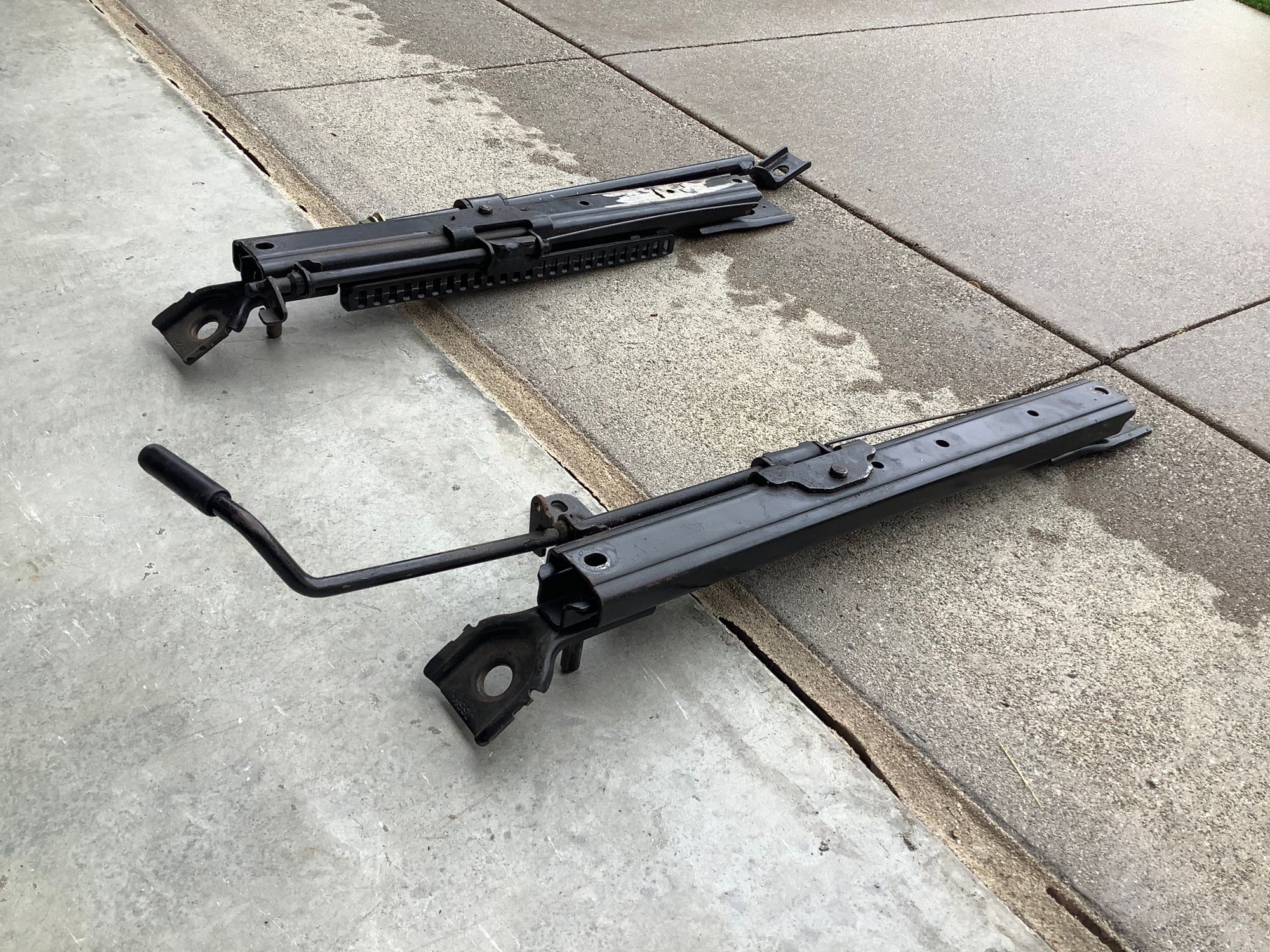 Interior/Upholstery - 93 94 95 OEM Mazda RX7 FD3S Manual Seat Track Rail Slider - Left (Driver) Side - Used - 1993 to 1995 Mazda RX-7 - Mission Viejo, CA 92694, United States