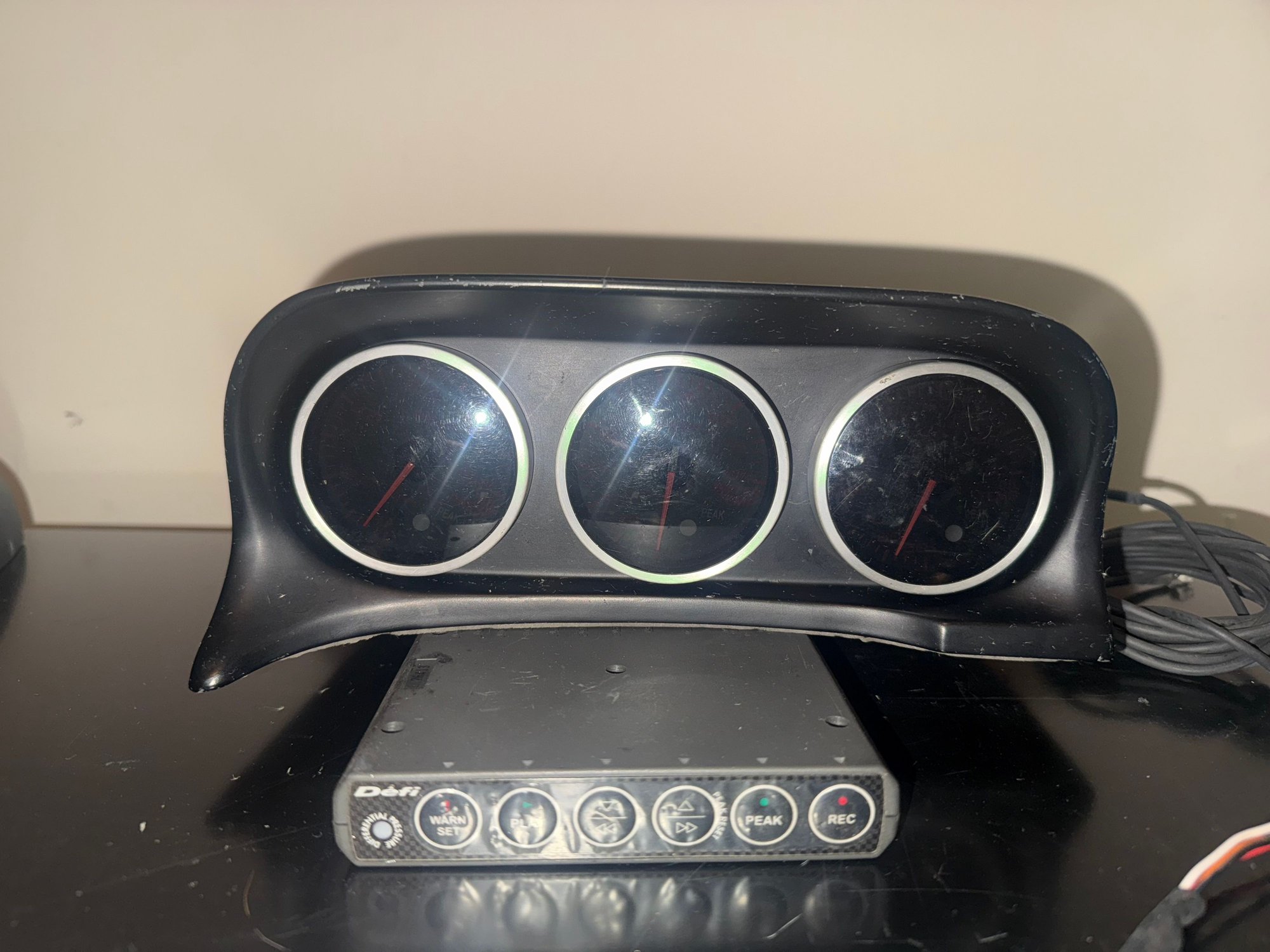 Interior/Upholstery - Mazdaspeed authentic rhd gauge pod with defi gauges. - Used - 1993 to 2002 Mazda RX-7 - Sparta, NJ 07871, United States