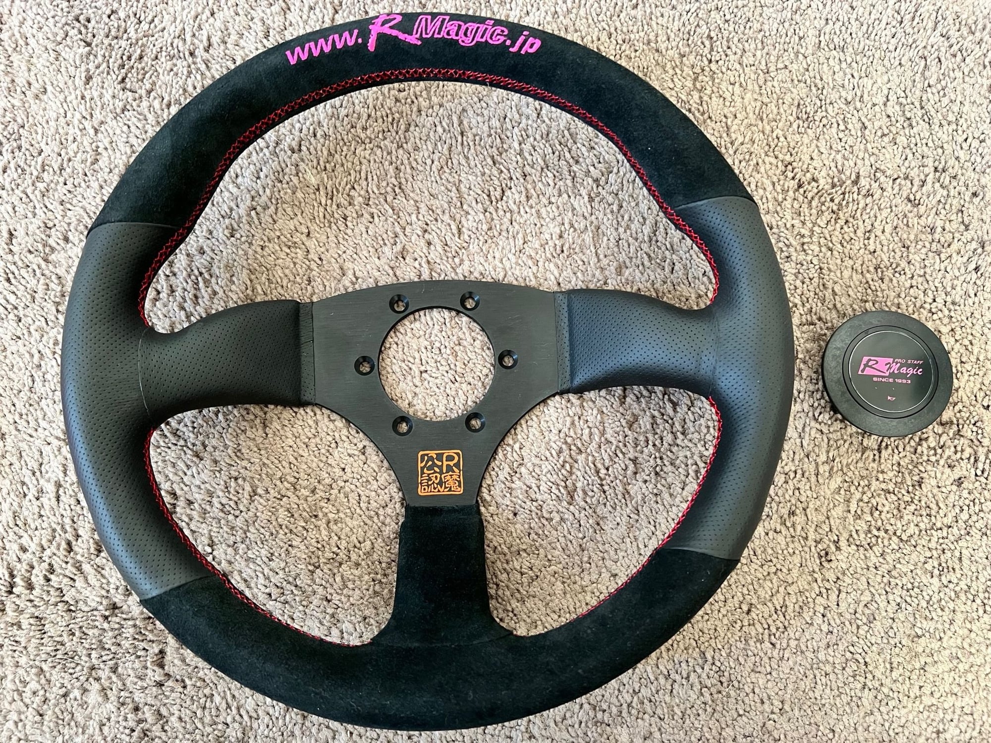 Interior/Upholstery - R-Magic 330mm Deep Racing Wheel + Extras - New - 0  All Models - Monterey, CA 93940, United States
