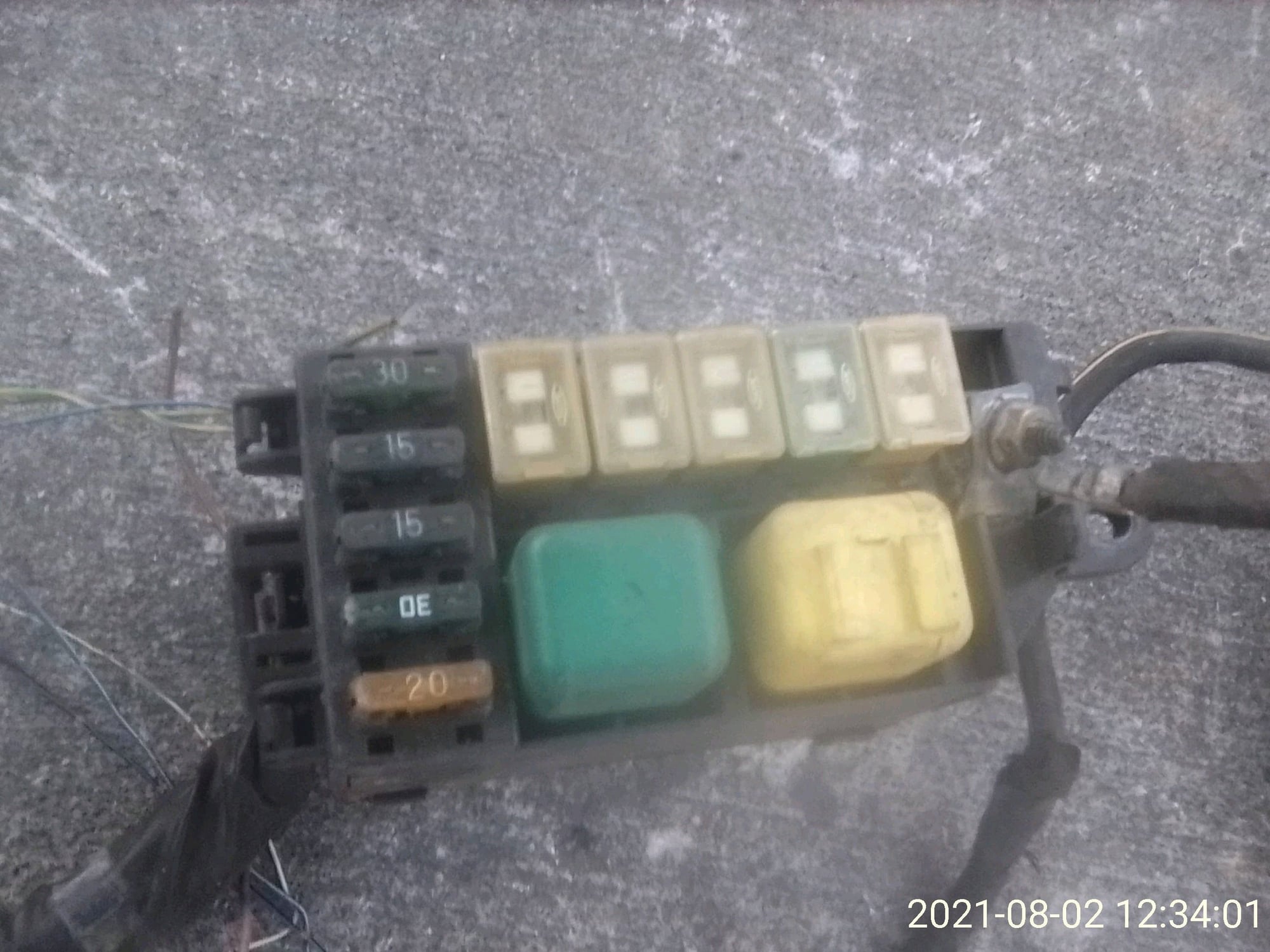 Engine - Electrical - FD - OEM Partial Wiring Harness left side - Used - 1993 to 1995 Mazda RX-7 - San Jose, CA 95121, United States