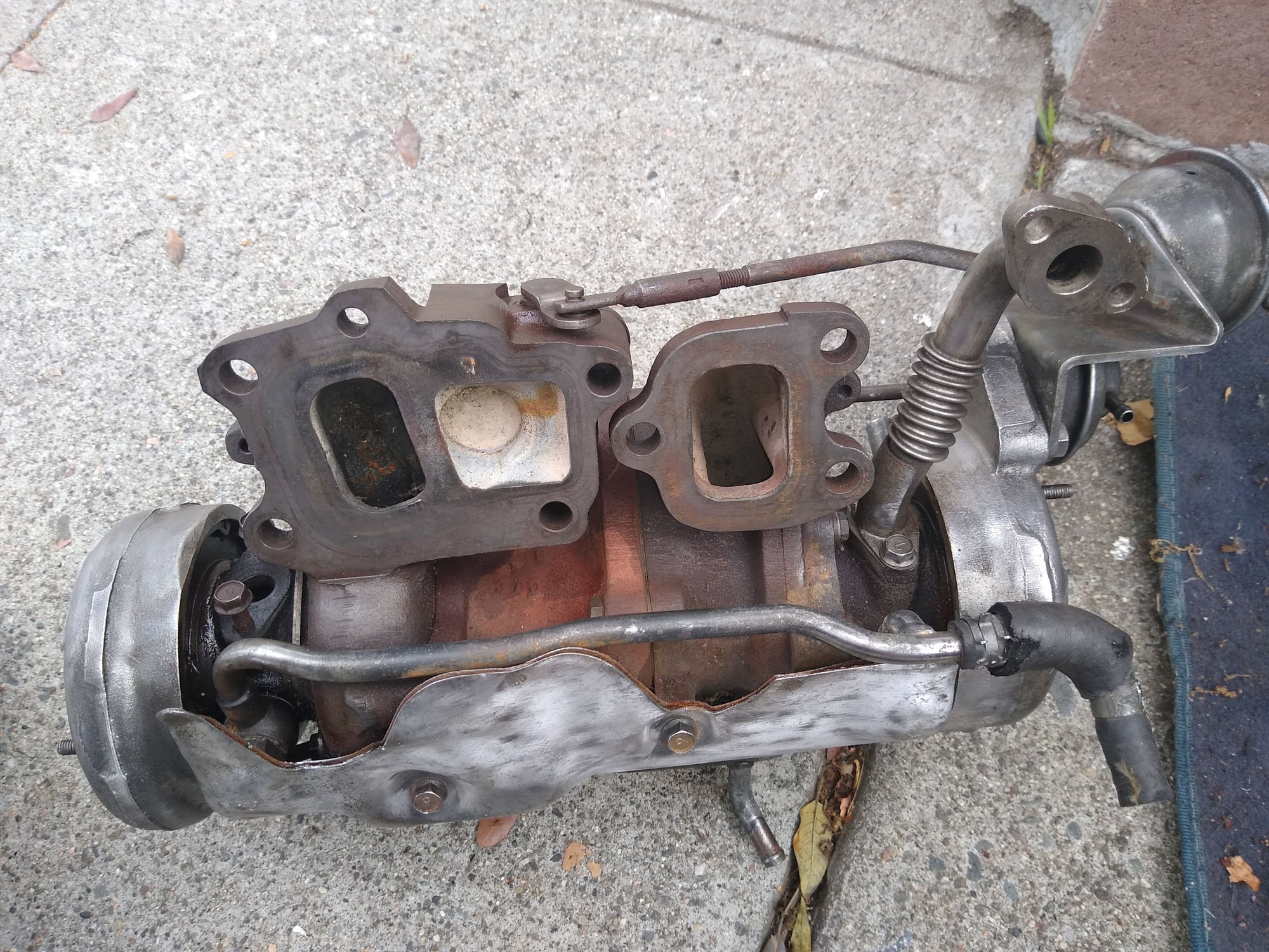 Engine - Internals - FD - OEM Twin Turbo Manifold - Used - 1993 to 1995 Mazda RX-7 - San Jose, CA 95121, United States