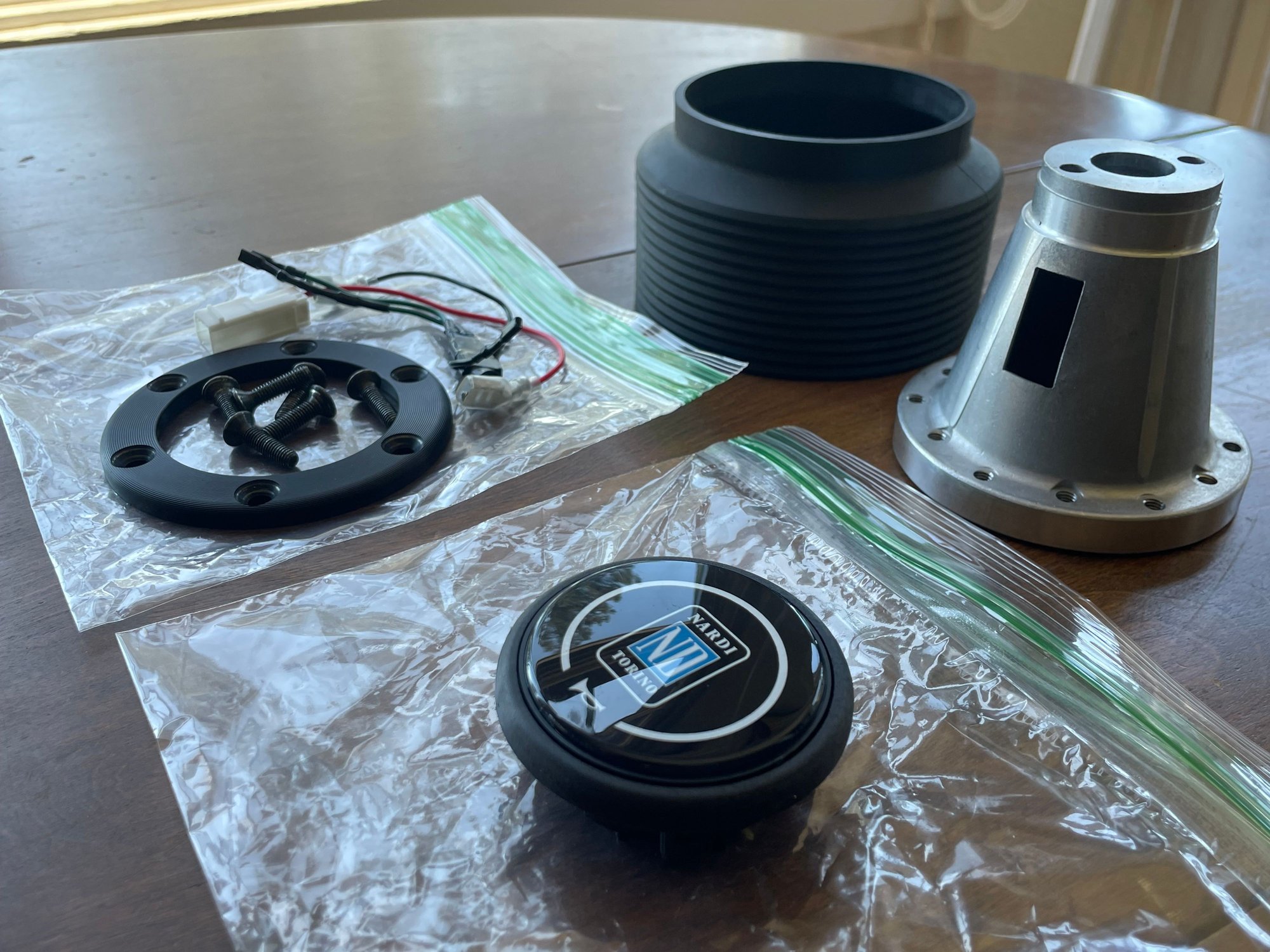 Interior/Upholstery - Nardi Gara + hub, boss, hardware and airbag+horn wiring - Used - 1993 to 1995 Mazda RX-7 - Santa Cruz, CA 95060, United States