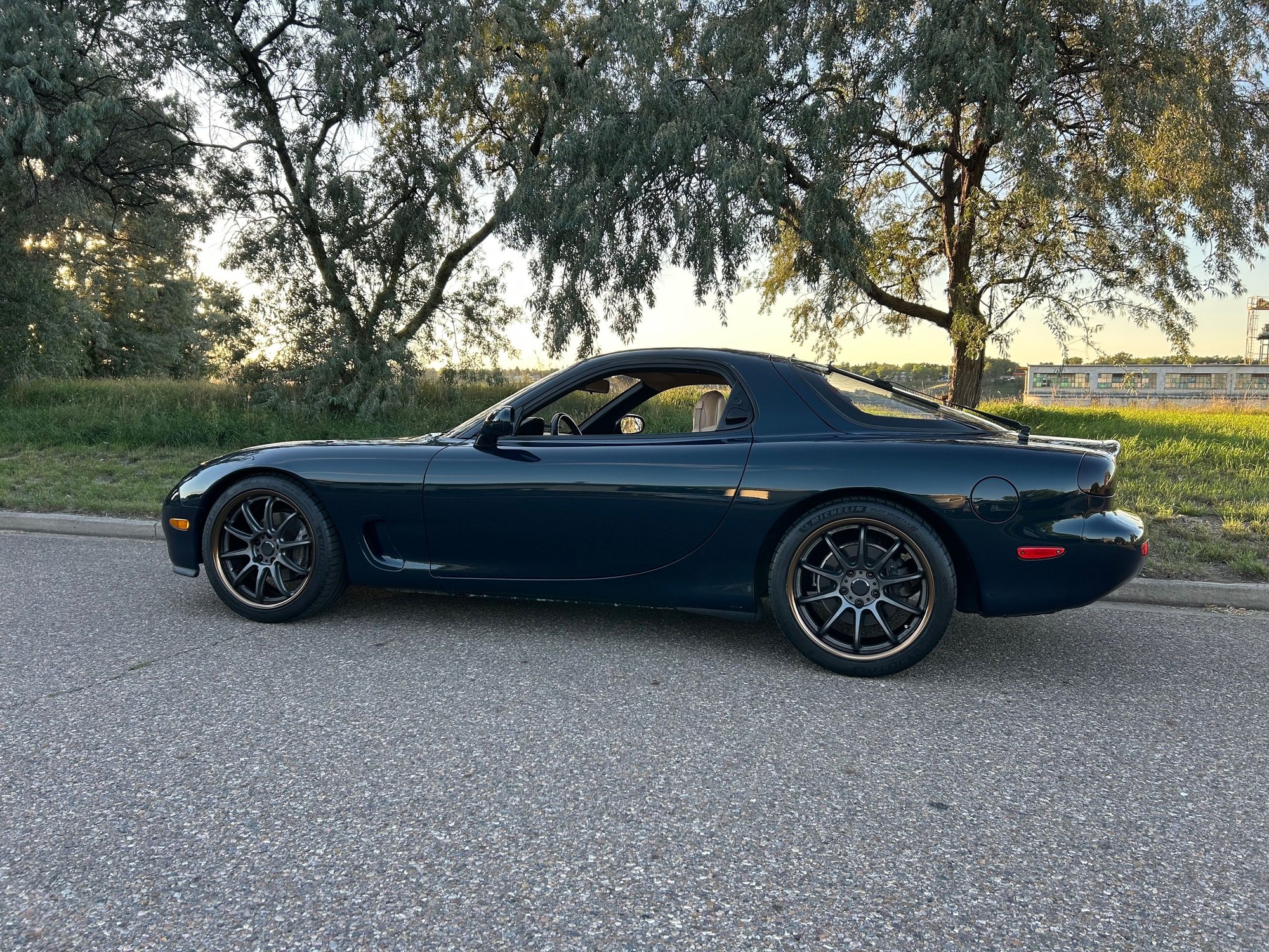 1993 Mazda RX-7 - 1993 RX-7 Manual Montego Blue Touring - Factory repaint, fresh street port rotary - Used - VIN JM1FD3318P0203166 - 83,000 Miles - Other - 2WD - Manual - Coupe - Blue - Calgary, AB T1B4C3, Canada