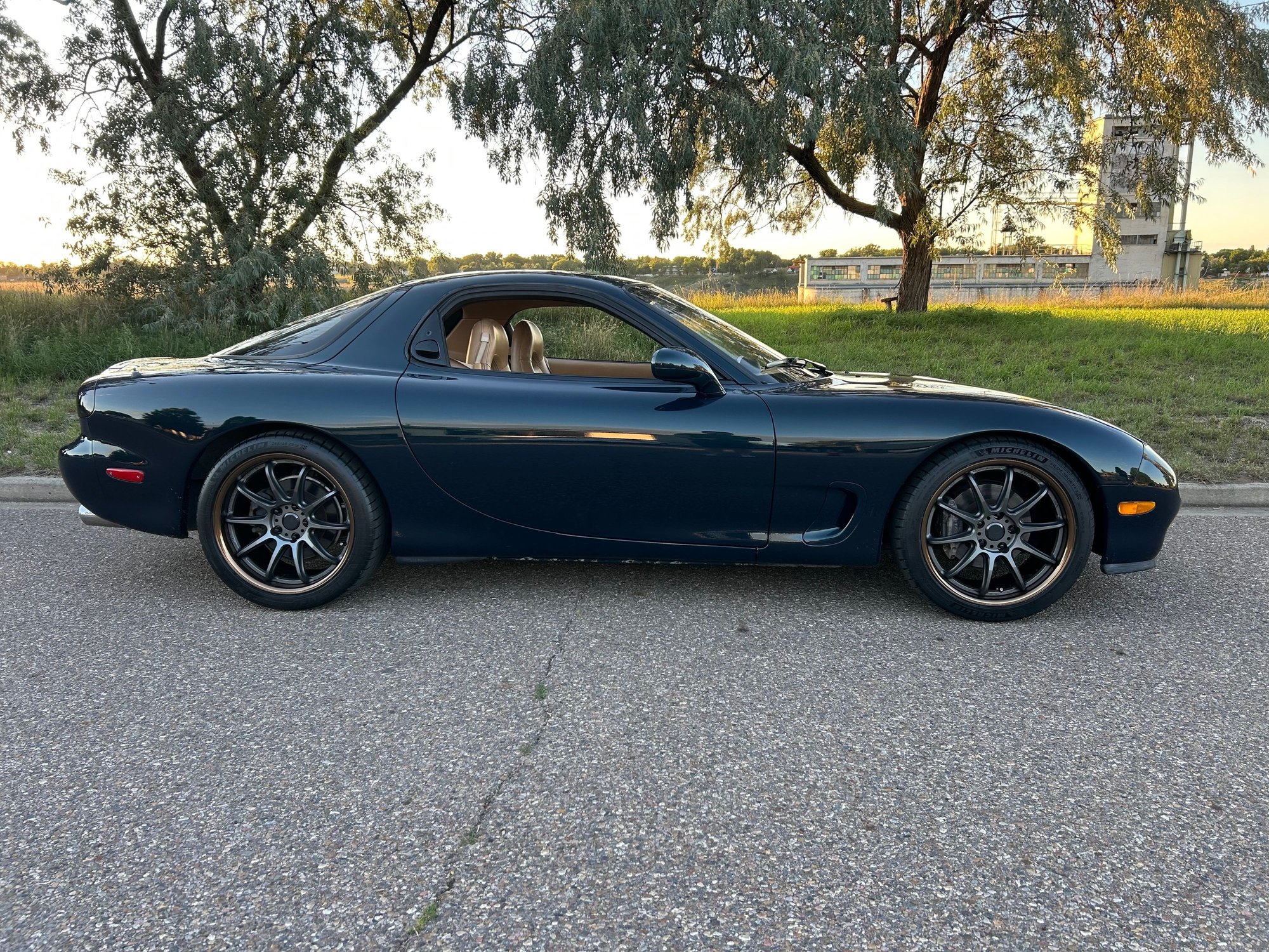 1993 Mazda RX-7 - 1993 RX-7 Manual Montego Blue Touring - Factory repaint, fresh street port rotary - Used - VIN JM1FD3318P0203166 - 83,000 Miles - Other - 2WD - Manual - Coupe - Blue - Calgary, AB T1B4C3, Canada