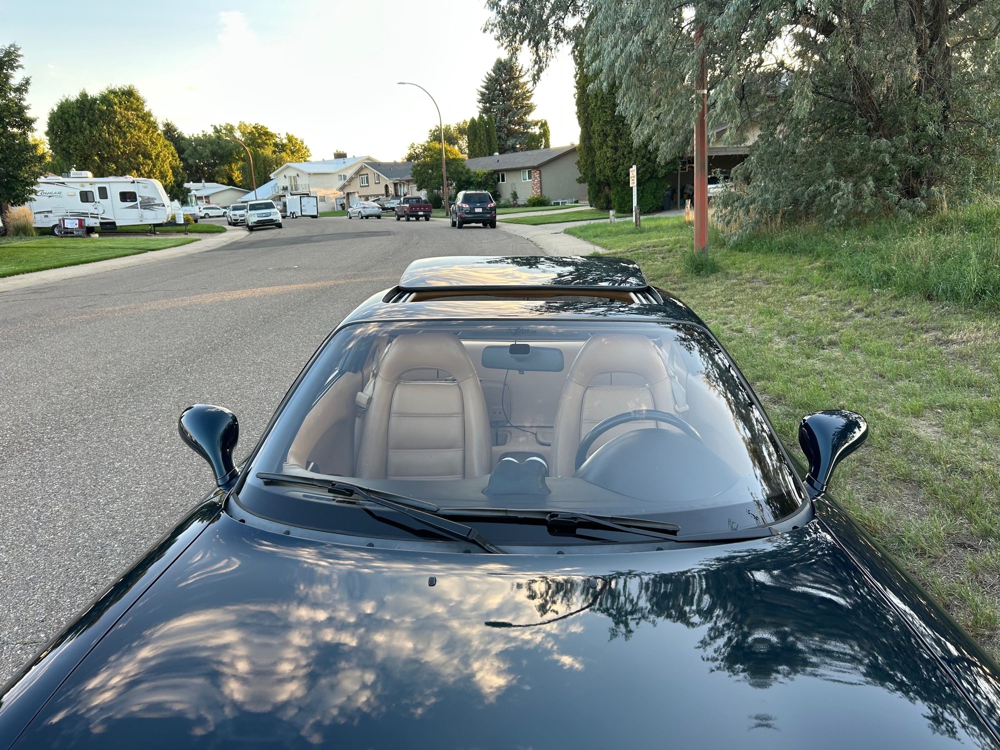 1993 Mazda RX-7 - 1993 RX-7 Manual Montego Blue Touring - Factory repaint, fresh street port rotary - Used - VIN JM1FD3318P0203166 - 83,000 Miles - Other - 2WD - Manual - Coupe - Blue - Calgary, AB T1B4C3, Canada