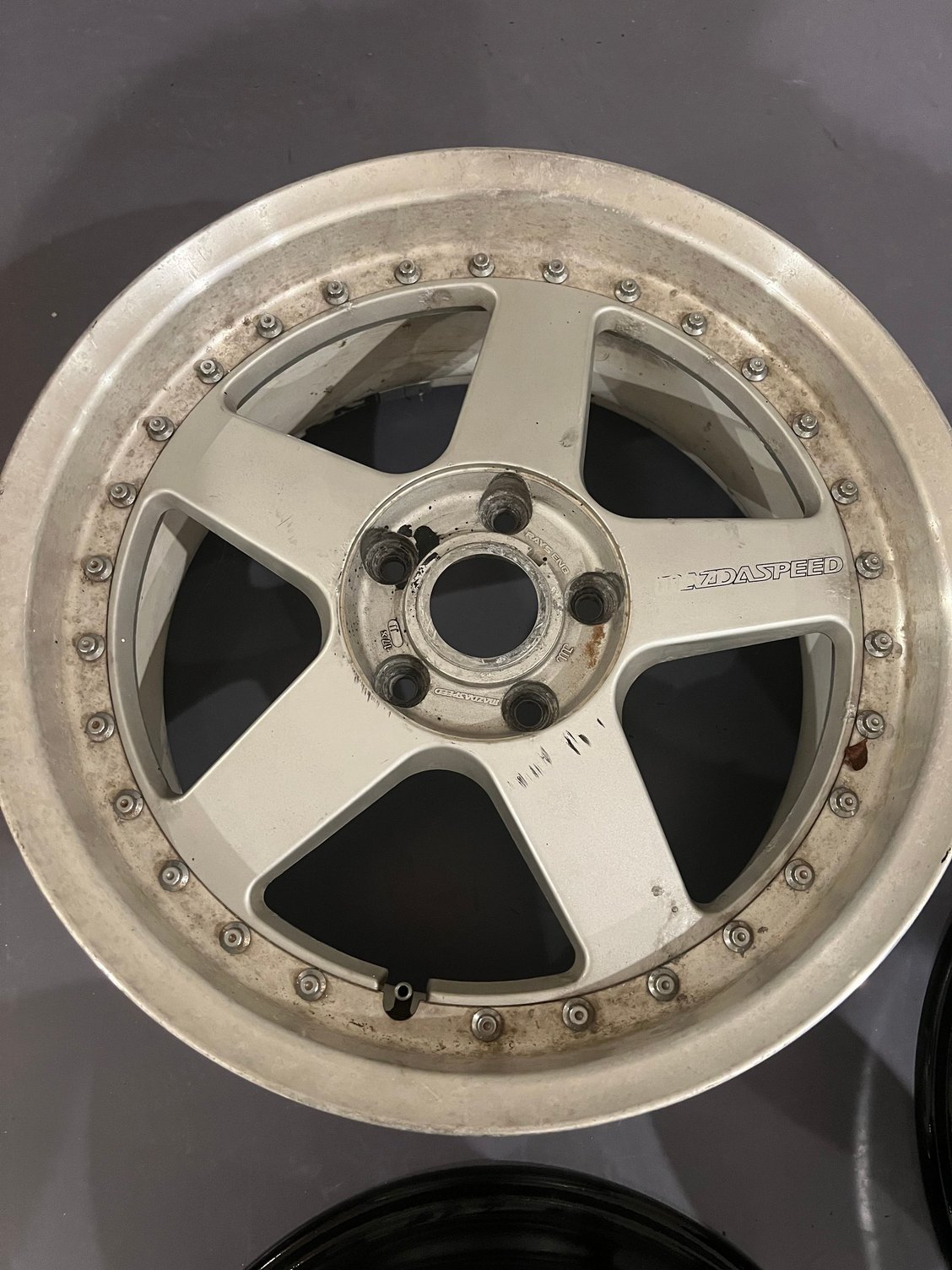 Before, some were worse than this. This one is actually an extra, bought it and didn�t realize someone had cut off the threads where the center cap screws too. So basically useless unless running without center caps. 
