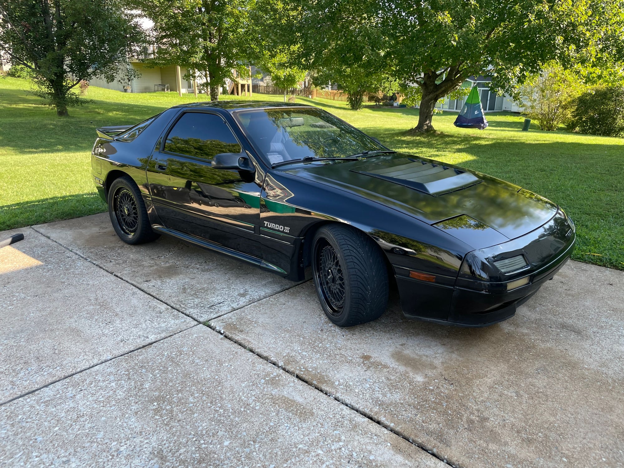 1989 Mazda RX-7 - 1989 S5 Black T2 - Used - VIN JM1FC3325K0705945 - 116,000 Miles - Other - 2WD - Manual - Coupe - Black - Saint Louis, MO 63114, United States