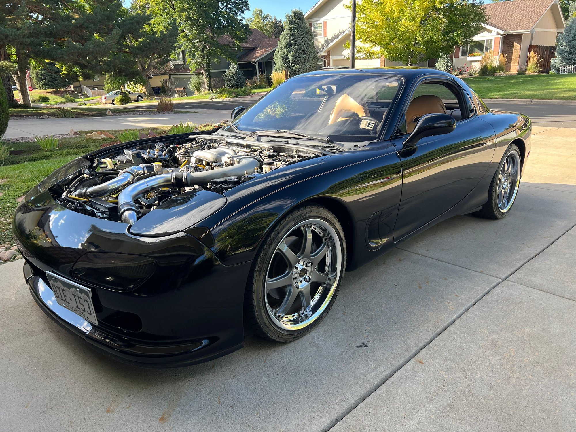 Gotta take at least one drive with the hood off.