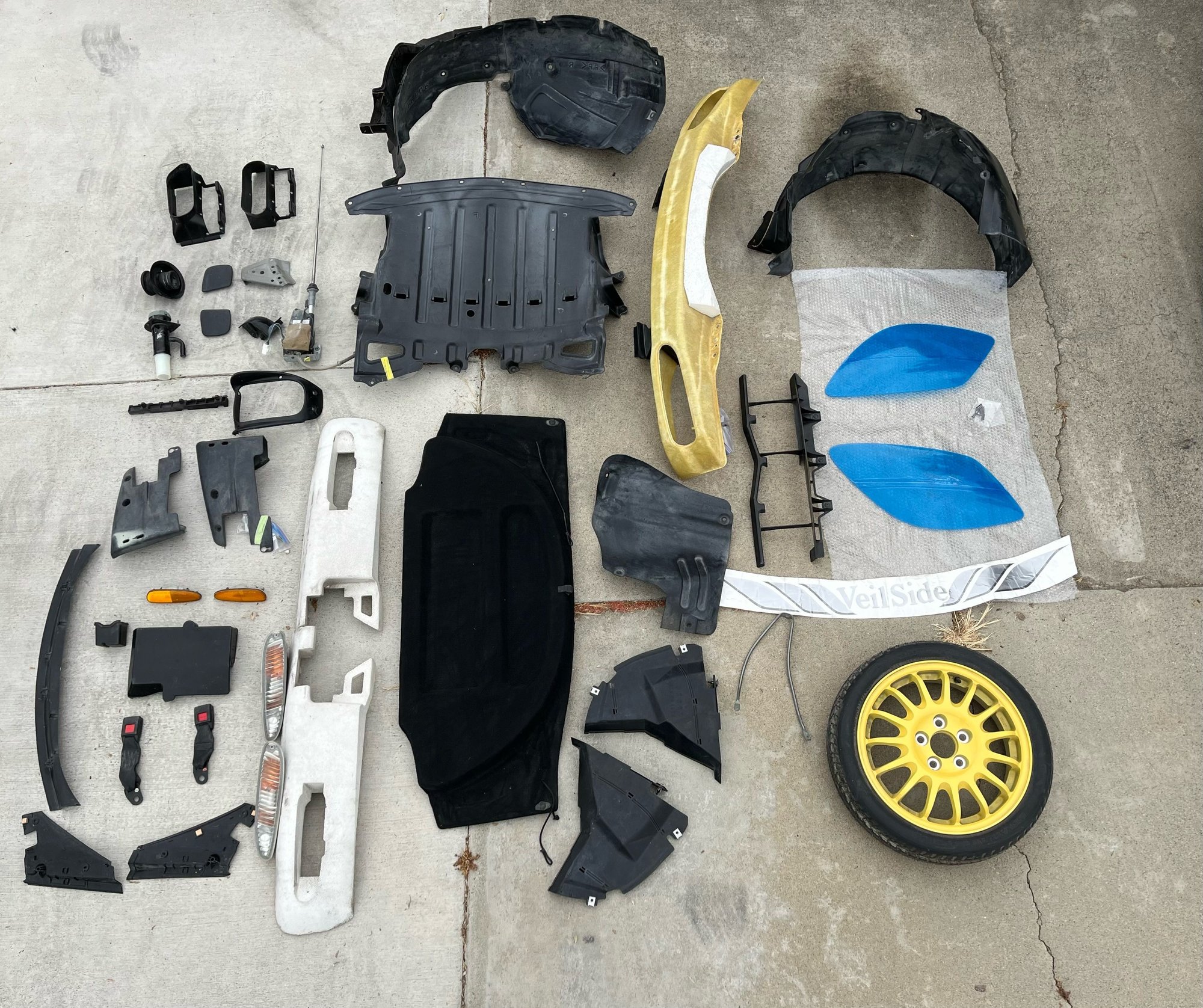 Miscellaneous - Leftover Parts from Veilside Fortune Widebody build - Used - 1992 to 2022 Mazda RX-7 - San Marcos, CA 92069, United States