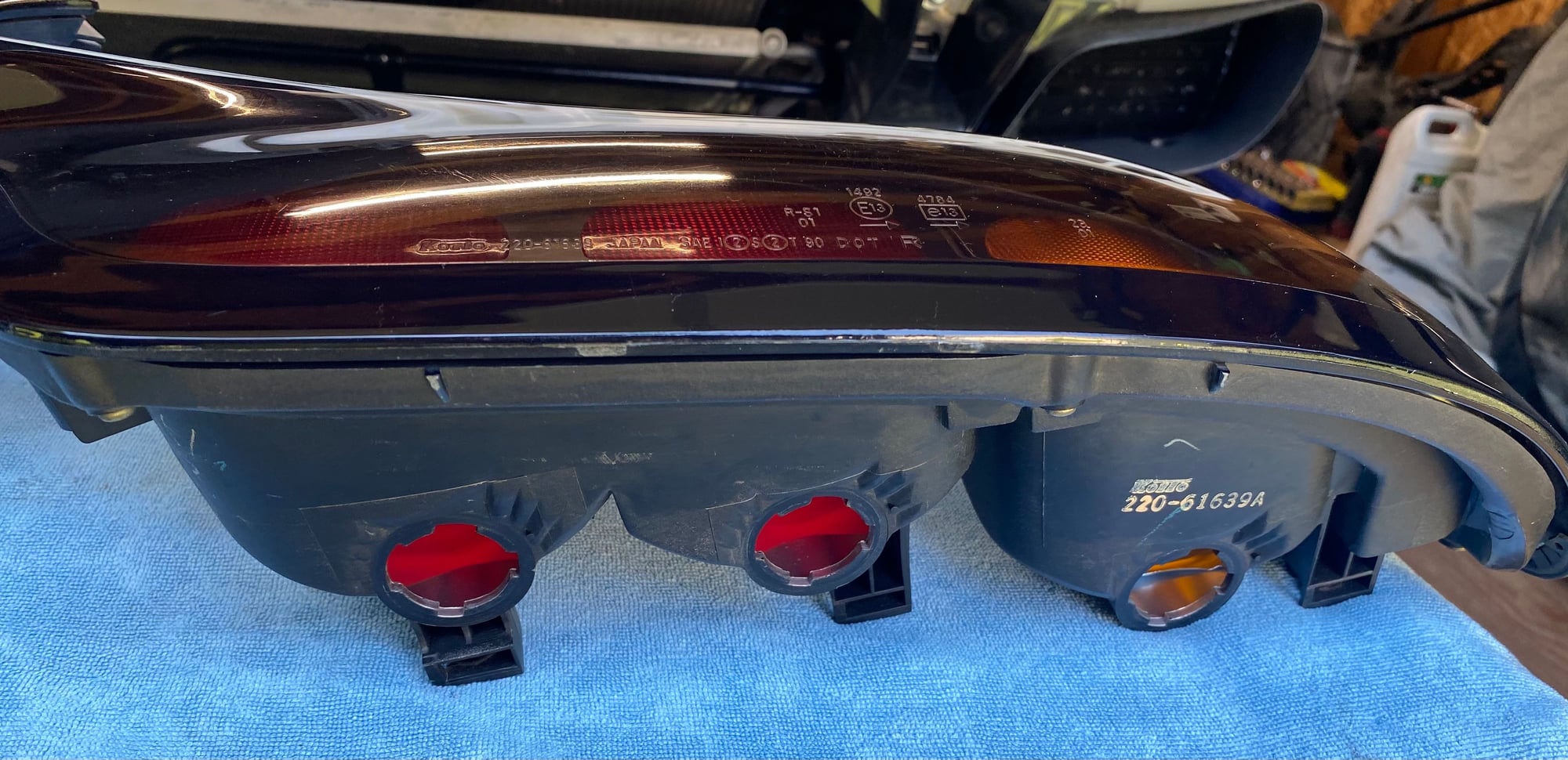 Lights - FD RX-7 99 Spec Round Taillights Excellent Condition!! - Used - 1992 to 2002 Mazda RX-7 - Prince Frederick, MD 20678, United States