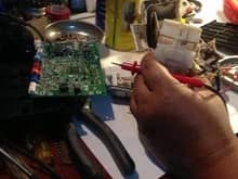 Defi Link Controller Repair after short circuit