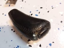 Leather wrapped series 5 knob in good shape $25