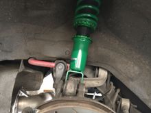 And here's the right rear one installed