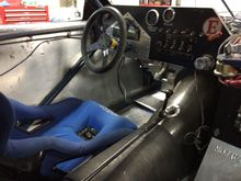Carbon fibre covers and scattershield installed
