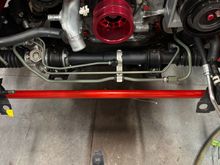Power steering
All components have been degreased, wire brushed, primered and painted. All fasteners have been refinished in black nickel or nickel sulfamate 