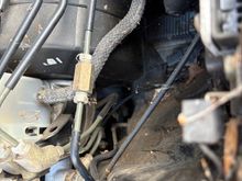 Drivers side hardline that goes to a buttsplice and then to a firewall line that I’m missing