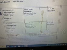 The ups site is showing ground to be like $38 but I’m not so sure how accurate it is . The measurement of box is 54x17x8  . And weighs about 10lb. Shipped From Miami fl 33173 to you . Maybe you can try the price calculator and see what you come up with . I think the only accurate way is going to the ups store and seeing how much it really is. 