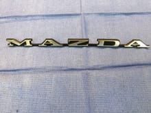 Reproduction Mazda RX3 Boot Lid Badge.