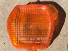 76 RX3 Hex Tail Amber Lens