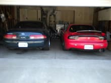 my 2jz-gte powered sc300 and my fd3s