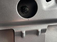 Hard to get a nut-breaker or dremel in there (i don't have an easy  power source or a wireless dremel.)