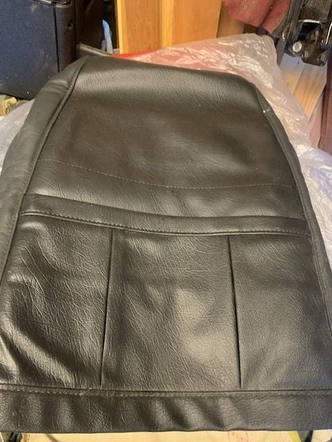 Interior/Upholstery - New Black Leather GXL Type Seatbacks - New - 1986 to 1991 Mazda RX-7 - Aiken, SC 29804, United States
