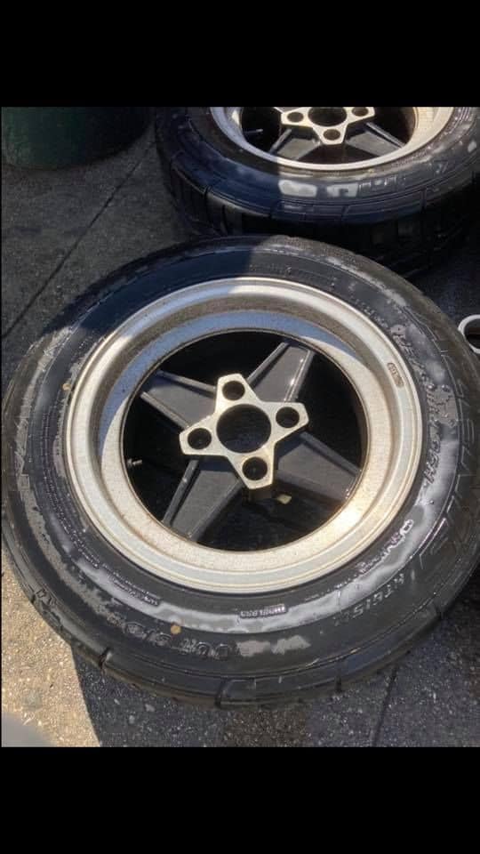 Wheels and Tires/Axles - Hayashi Racing Command Street II - Used - 1978 to 1985 Mazda RX-7 - Los Angeles, CA 90032, United States