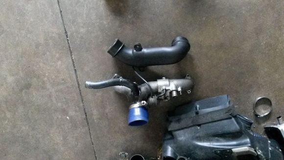 Charge pipe and Stock USDM Y-Pipe