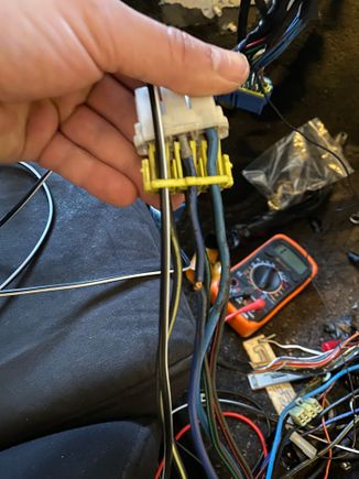 Replacing damaged wires