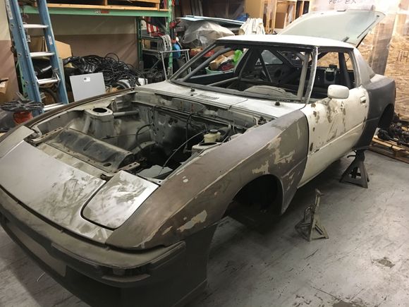 Been so long since I had looked up close to this car I kind of forgot what I was working with. 