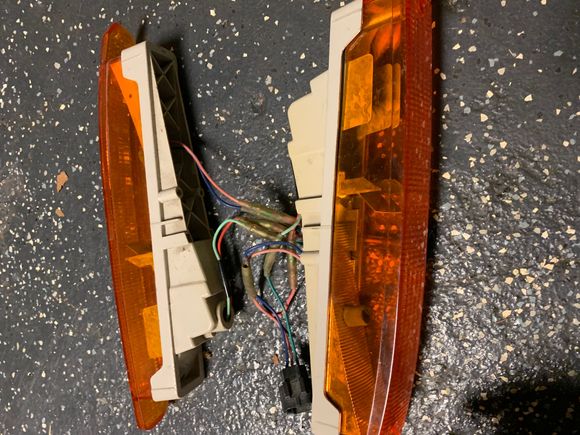 All orignal rare re amemiya front bumper amd light combo