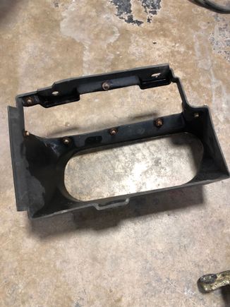oil cooler duct