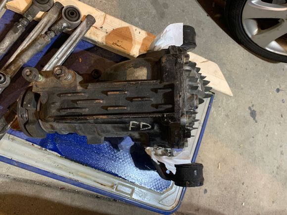 FD Rear Diff with MPV 3.73 Gears and SuperPro bushings 