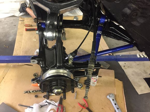 Rear pass knuckle